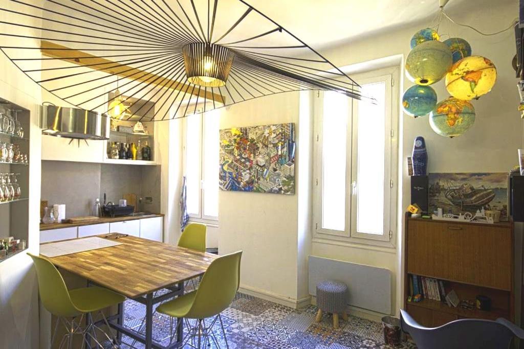 Plein Coeur Du Quartier Du Panier . Chaleureux T2. Apartamento Marselha Exterior foto